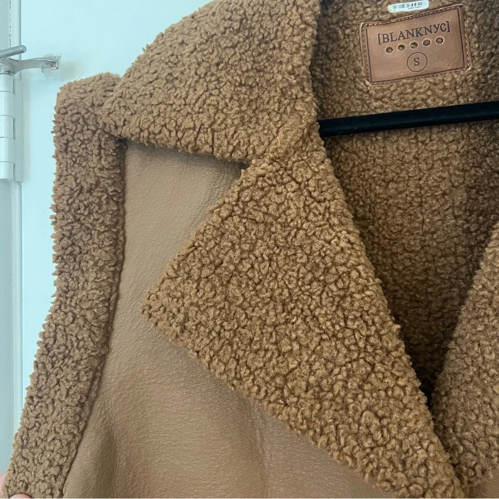 BLANK NYC TOUCH AND GO VEST LONG COAT - Picture 11 of 14